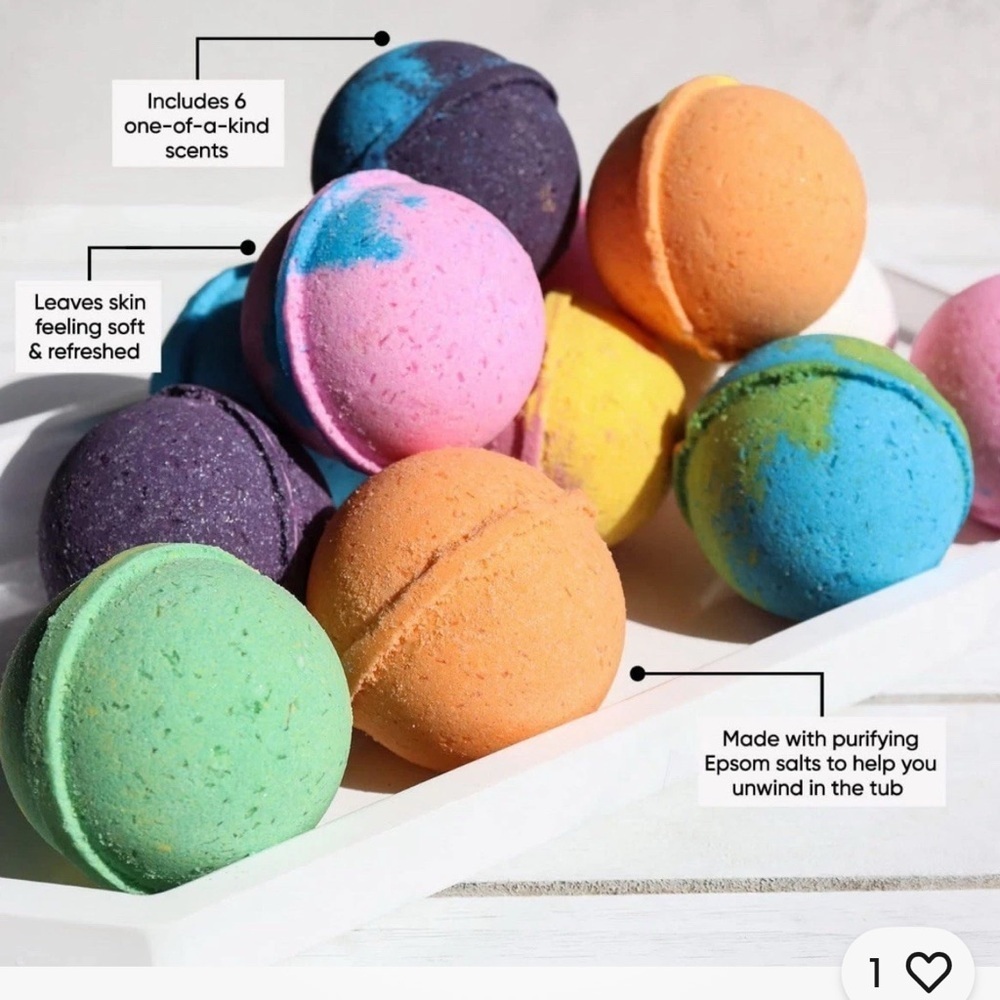 Sky Organics Six Bath Bomb Gift Set - Picture 4 of 4